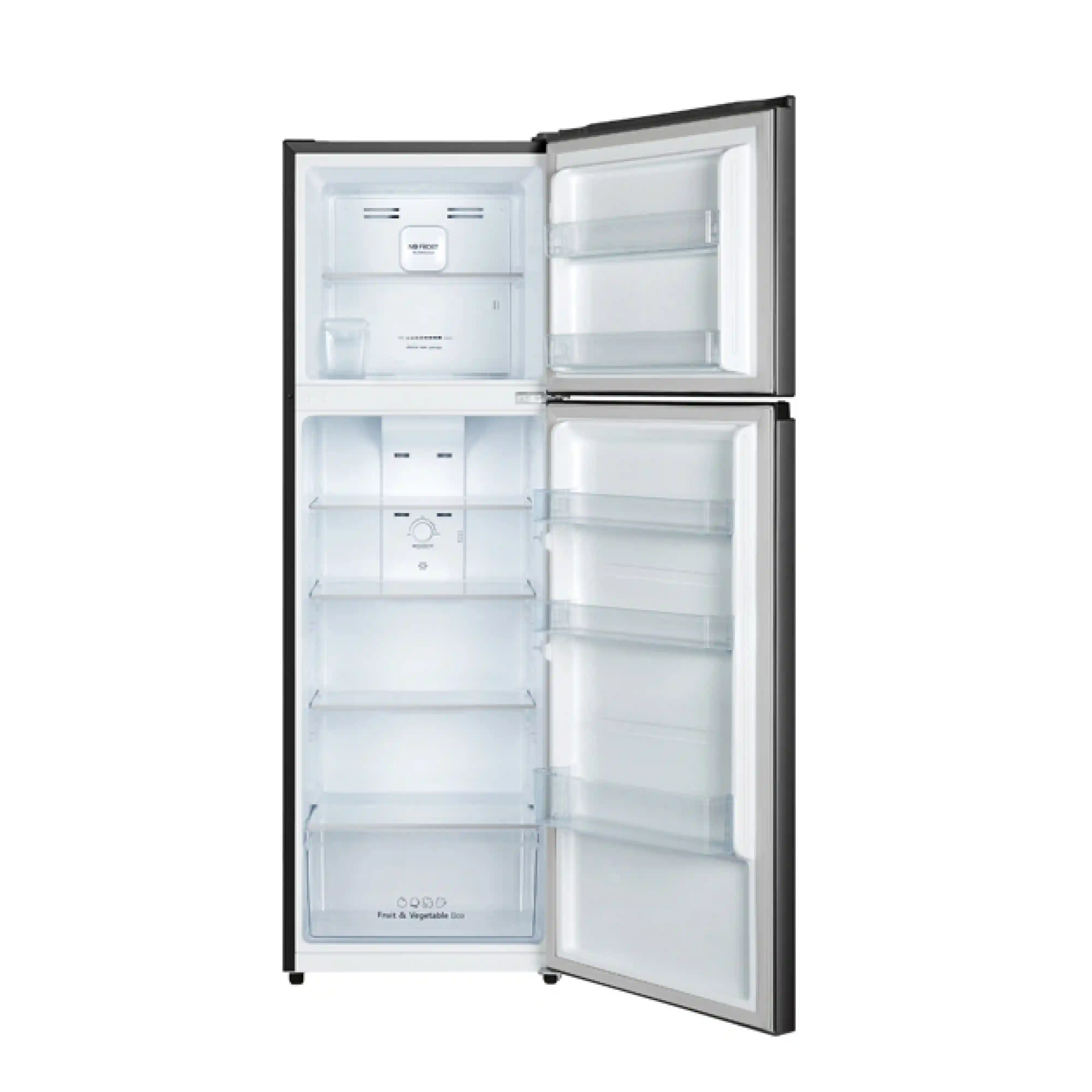 HISENSE FRIDGE 250 LITRES NO FROST SILVER DOUBLE DOOR