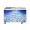HISENSE CHEST FREEZER 301LITRES GLASS DOOR