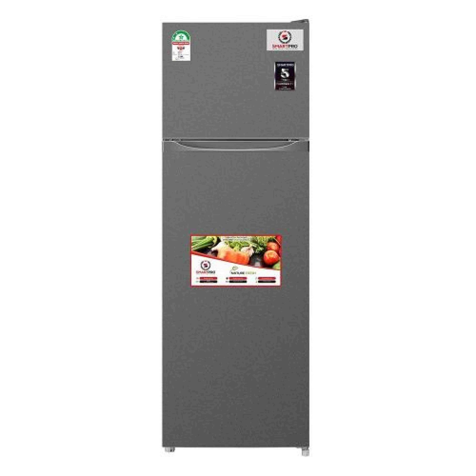 SMARTPRO 138L REFRIGERATOR DOUBLE DOOR DE FROST