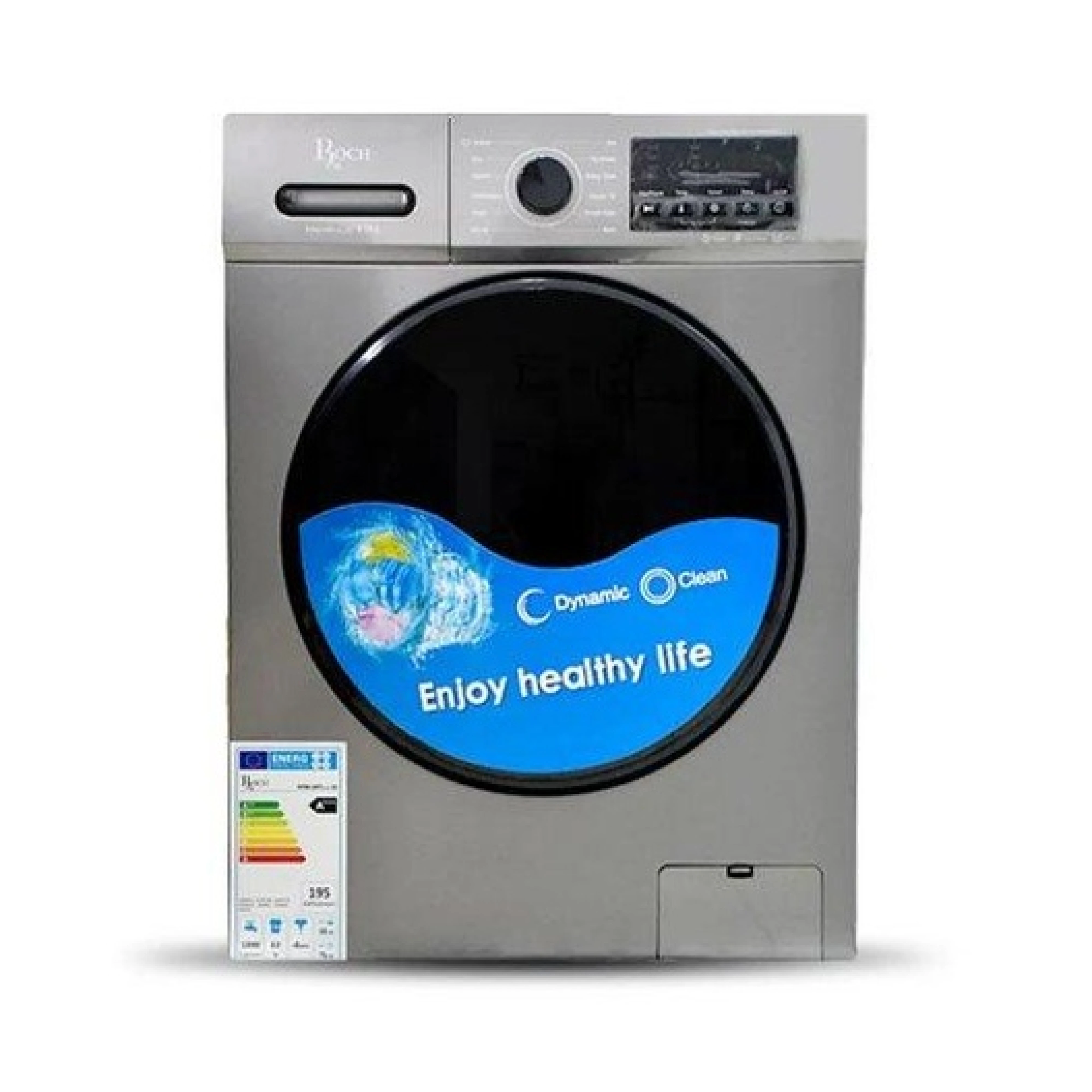 ROCH WASHING MACHINE (8KG) FRONT LOAD WASH & SPIN
