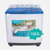 WASHING MACHINE TWIN TUB 13.5KGS WHITE SEMI-AUTO